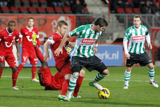 Denni Avdic, Zwolle och Rasmus Bengtsson, Twente