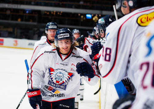 Erik Lindhagen, Linköping, jublar