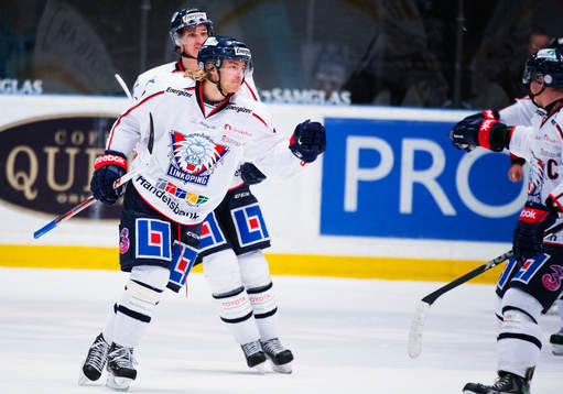 Erik Lindhagen, Linköping, jublar