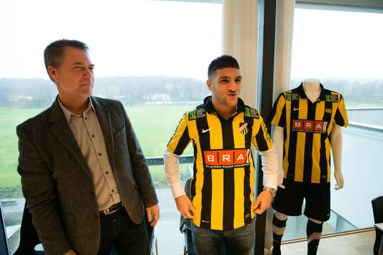 Fotboll, Presskonferens, BK Häcken. Sportchef Sonny