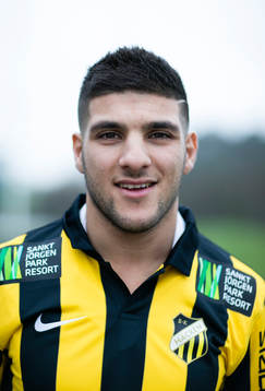 Fotboll, Presskonferens, BK Häcken. Nyförvärven Moestafa