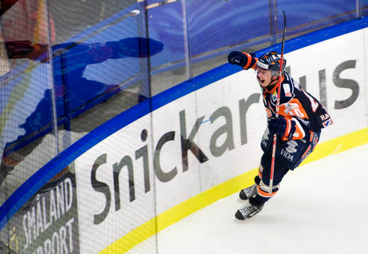 4-2, Dennis Rasmussen, Växjö, jubel mot fansen