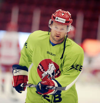 Vita Hästens nr 83 Michael Nylander