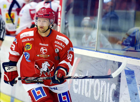 Vita Hästens nr 83 Michael Nylander