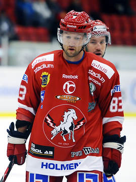 Vita Hästens nr 83 Michael Nylander