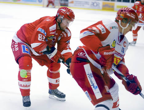 Vita Hästens nr 83 Michael Nylander