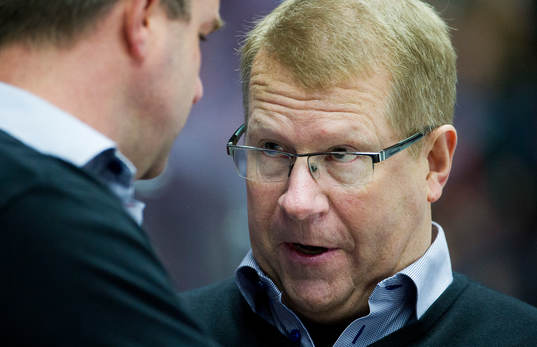 Patrik Ross, tränare Troja Ljungby, Jerry Andersson,