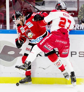 Jens Olsson, Malmö Redhawks, Justin Kelly, Troja Ljungby