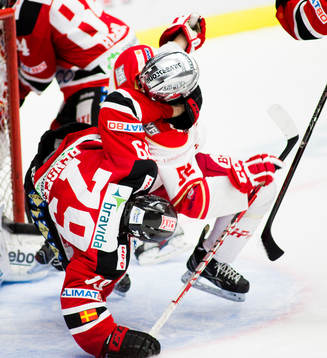 Ludvig Rensfeldt, Malmö Redhawks, drar omkull, Mikael