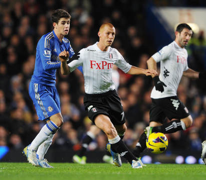 Football - Chelsea v Fulham - Barclays Premier League  -