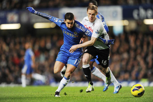 Football - Chelsea v Fulham - Barclays Premier League  -