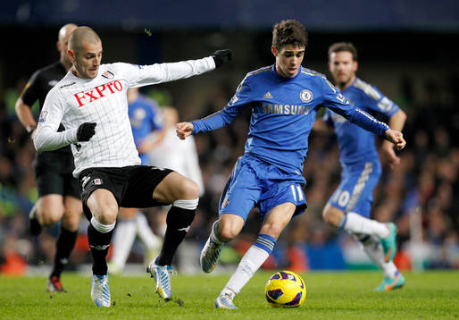 Football - Chelsea v Fulham - Barclays Premier League  -