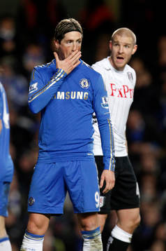Football - Chelsea v Fulham - Barclays Premier League  -