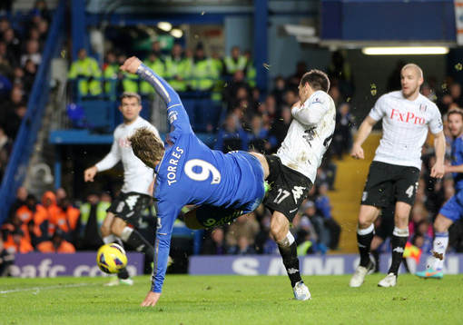 Football - Chelsea v Fulham - Barclays Premier League  -