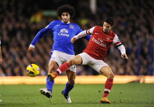 Football - Everton v Arsenal - Barclays Premier League -