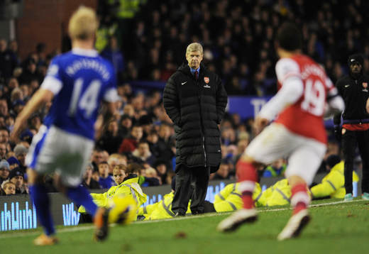 Football - Everton v Arsenal - Barclays Premier League -