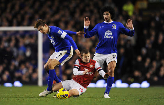 Football - Everton v Arsenal - Barclays Premier League -