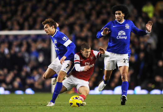 Football - Everton v Arsenal - Barclays Premier League -