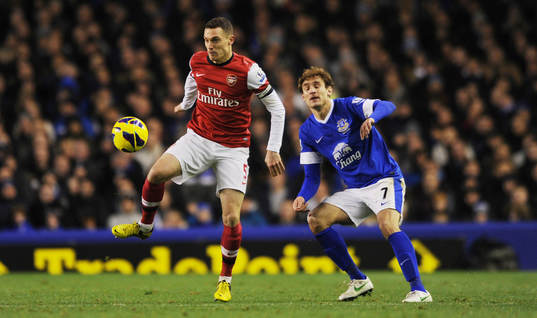Football - Everton v Arsenal - Barclays Premier League -