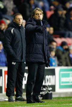Football - Wigan Athletic v Manchester City - Barclays