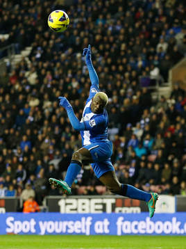 Football - Wigan Athletic v Manchester City - Barclays