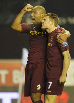 Football - Wigan Athletic v Manchester City - Barclays