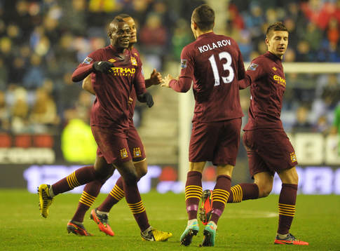 Football - Wigan Athletic v Manchester City - Barclays