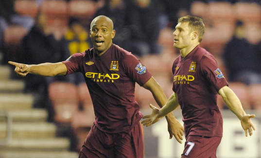 Football - Wigan Athletic v Manchester City - Barclays