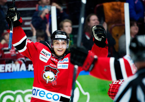 Fredrik Storm, Malmö Redhawks, jublar