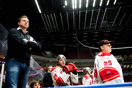 Patrik Ross, tränare Troja Ljungby, Mattias Åkesson