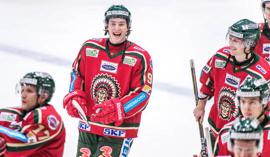 Matt Duchene, Frölunda, är glad