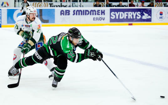 Christian Berglund, Färjestad, Tom Preissing, Rögle