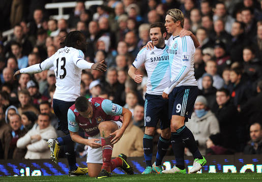 Football - West Ham United v Chelsea - Barclays Premier