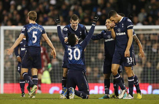 Football - Fulham v Tottenham Hotspur - Barclays Premier