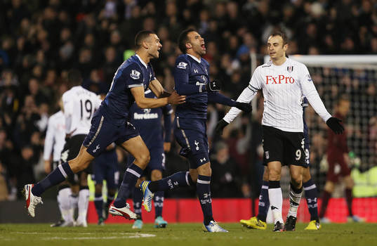 Football - Fulham v Tottenham Hotspur - Barclays Premier