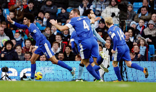 Football - Manchester City v Everton - Barclays Premier