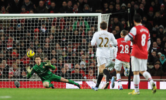 Football - Arsenal v Swansea City - Barclays Premier League