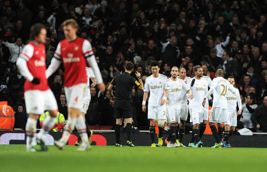 Football - Arsenal v Swansea City - Barclays Premier League