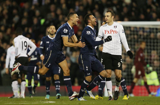 Football - Fulham v Tottenham Hotspur - Barclays Premier