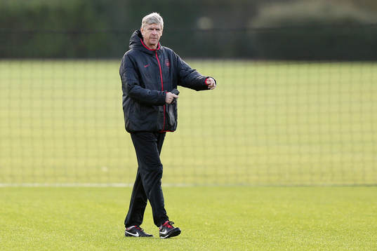 Football - Arsenal Training  - Arsenal Training Ground -