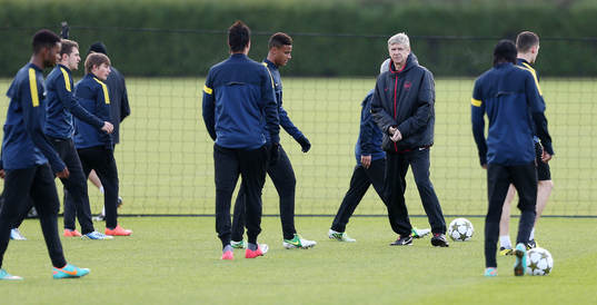 Football - Arsenal Training  - Arsenal Training Ground -
