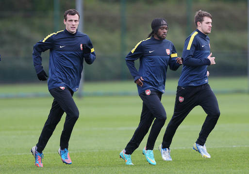 Football - Arsenal Training  - Arsenal Training Ground -