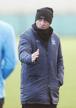 Football - Manchester City Training  - Manchester City