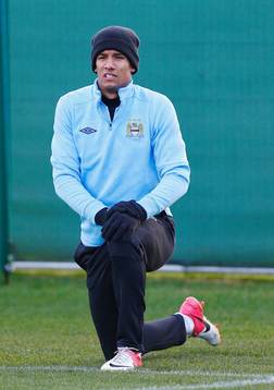 Football - Manchester City Training  - Manchester City