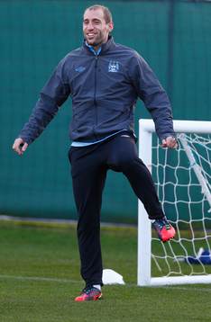 Football - Manchester City Training  - Manchester City