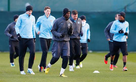 Football - Manchester City Training  - Manchester City
