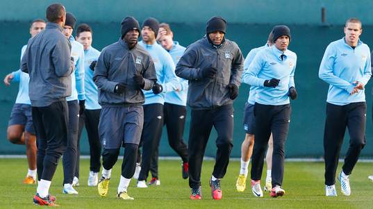 Football - Manchester City Training  - Manchester City
