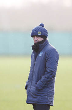Football - Manchester City Training  - Manchester City