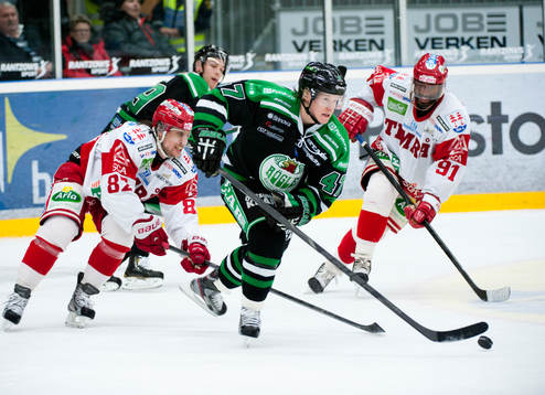 Bläddra bland fler bilder av Ishockey, Elitserien, Rögle - Timrå