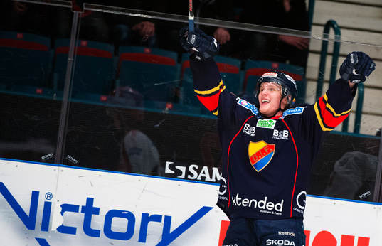 Gabriel Landeskog, Djurgården, jublar
